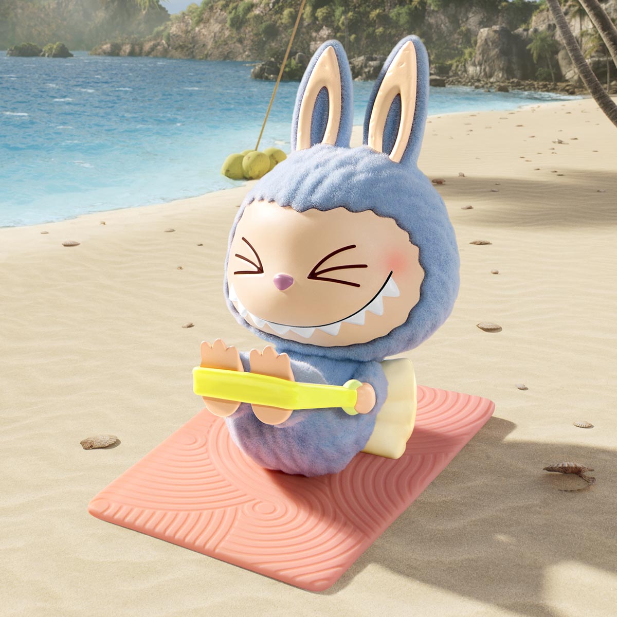 Labubu - Lazy Yoga